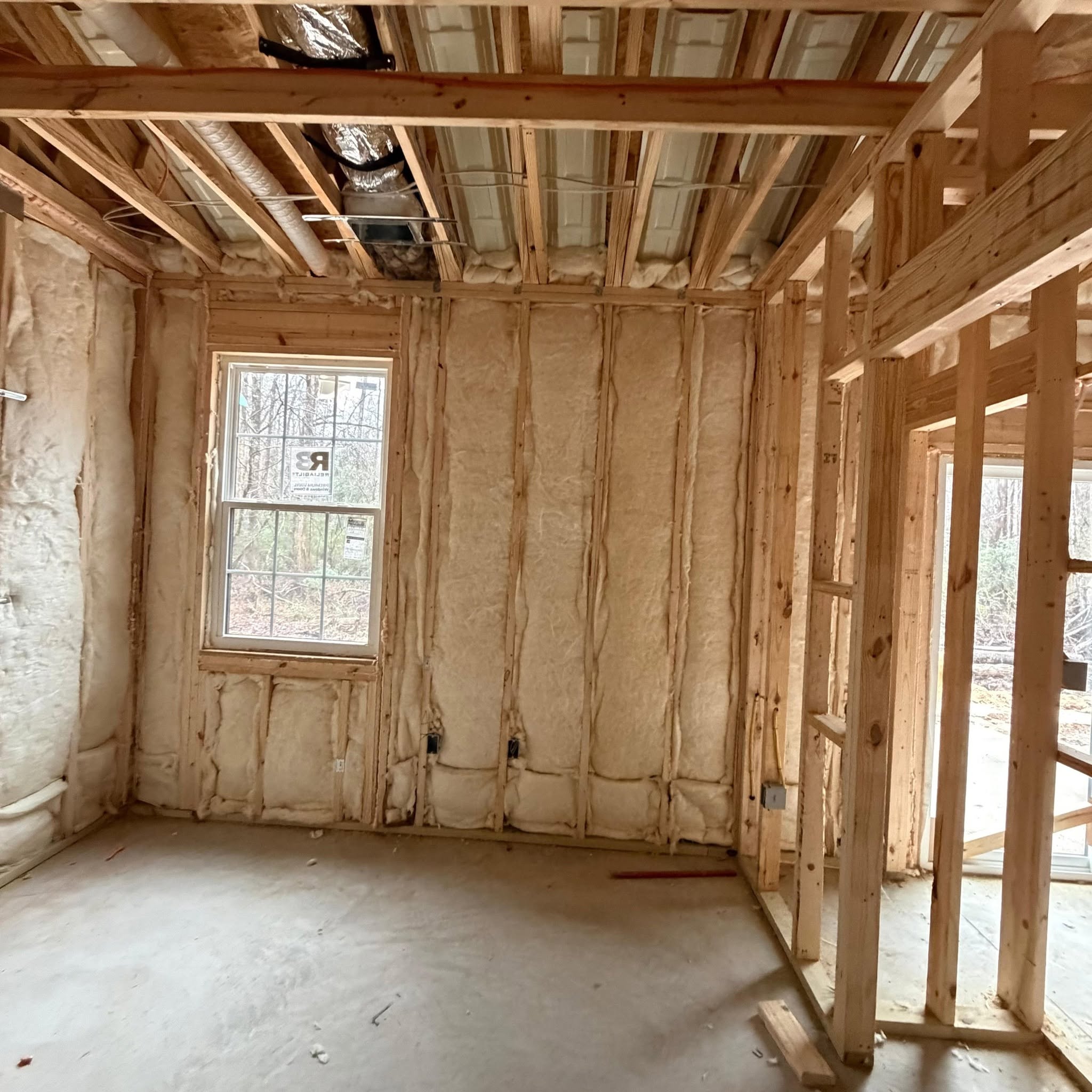 Insulation detail work