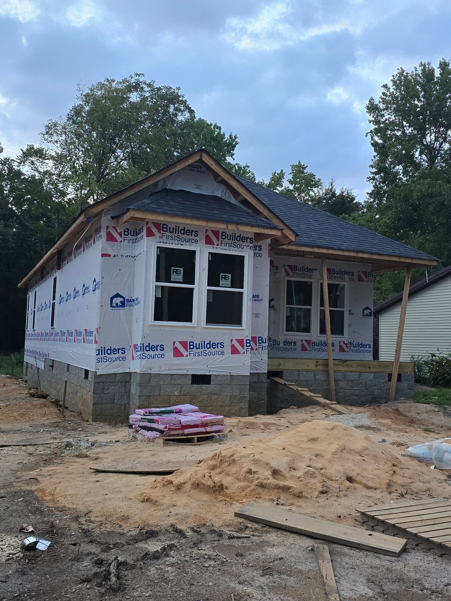 Insulation installation project